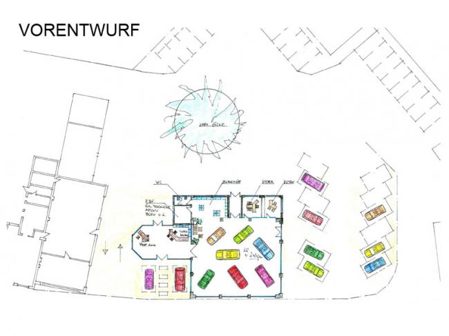 Erweiterung Autohaus mit attraktiven Verkaufs- und Präsentationsflächen