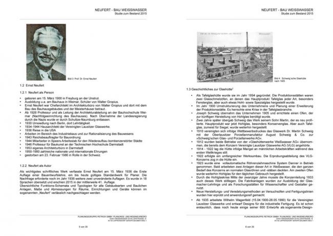 Studie zum historischen „Neufert-Bau“