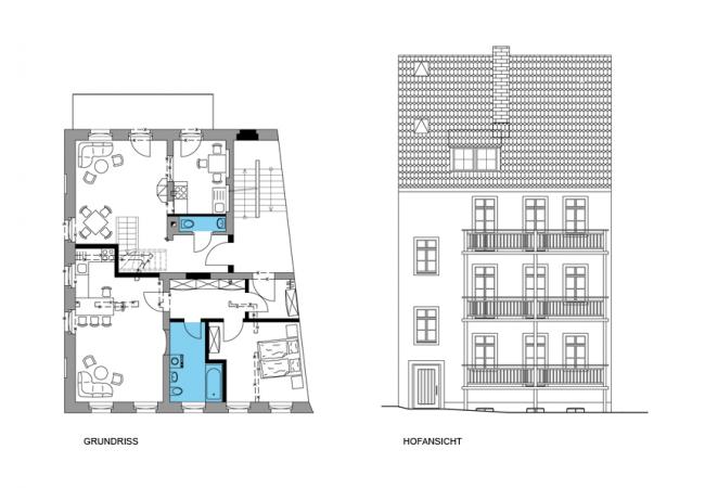 Sanierung Mehrfamilienhaus aus der Gründerzeit