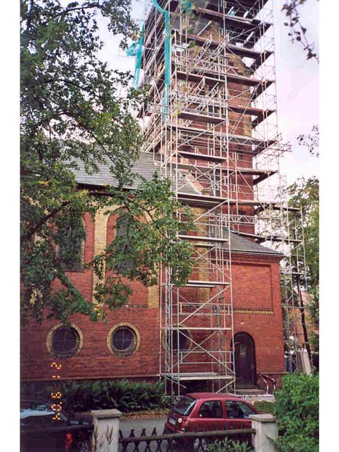 Sanierung Evangelische Kreuzkirche