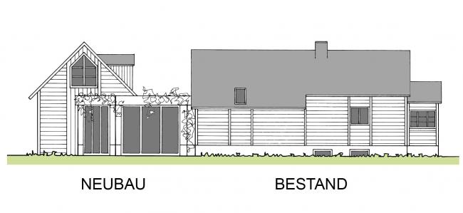 Exklusiver Umbau Wohnhaus in Holzbauweise