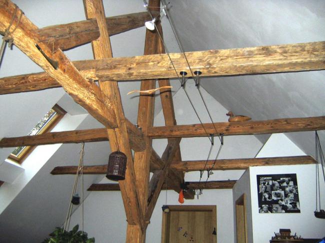 Ausbau ehemaliger Dachraum einer Scheune