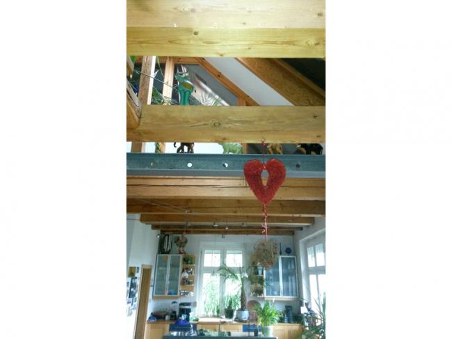 Ausbau ehemaliger Dachraum einer Scheune