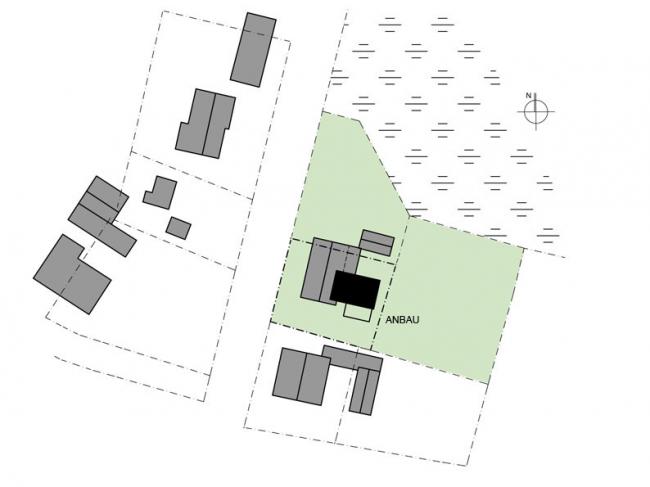 SCHAFFUNG GROSSZÜGIGE WOHNUNG DURCH ERWEITERUNG WOHNHAUS 2