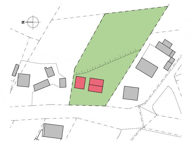 Neubau Wohnhaus mit Doppelcarport