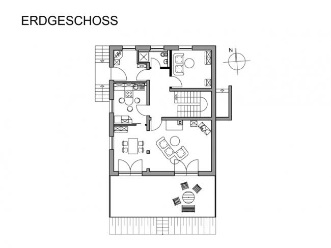 ERRICHTUNG WOHNHAUS MIT EXKLUSIVEM SHEDDACH