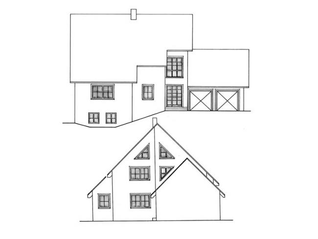 Neubau unterkellertes Wohnhaus in Hanglage