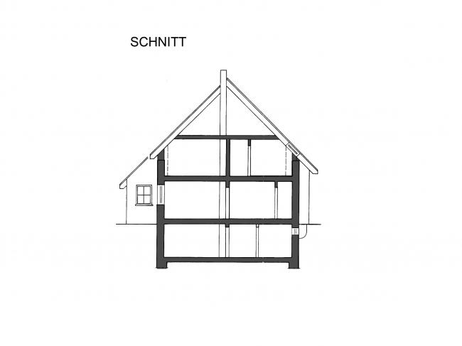 Neubau unterkellertes Wohnhaus in Hanglage