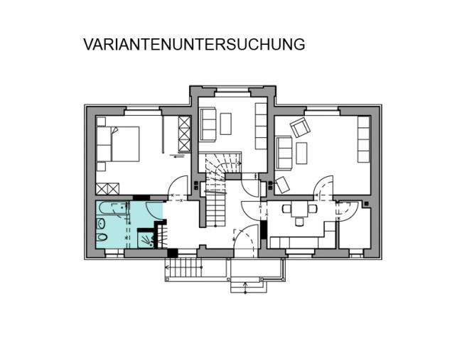 Sanierung leerstehendes Wohngebäude