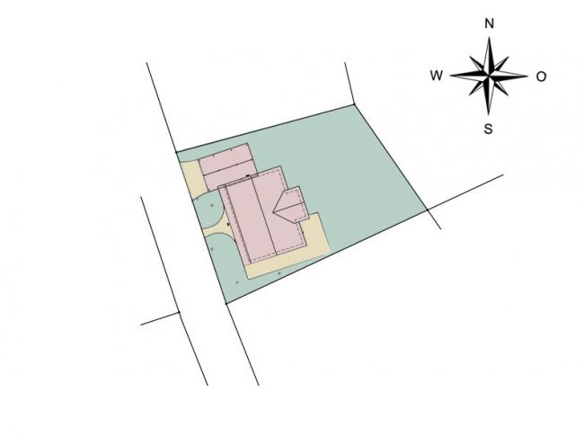 Wohnhaus mit regionaler Holzhausarchitektur