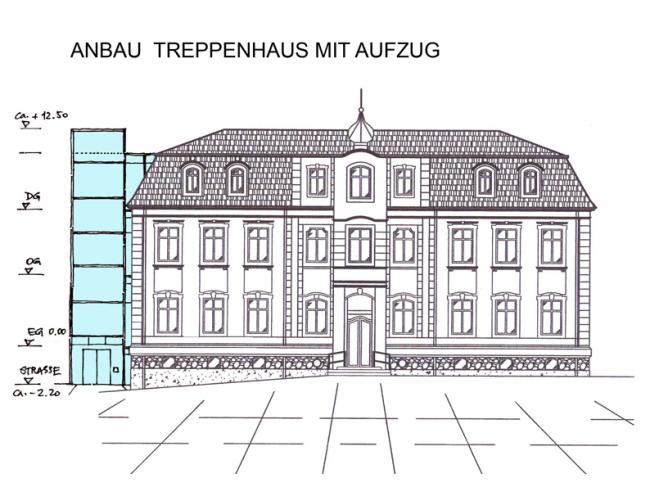 Erweiterung Ärztehaus mit hohem historischen Anspruch