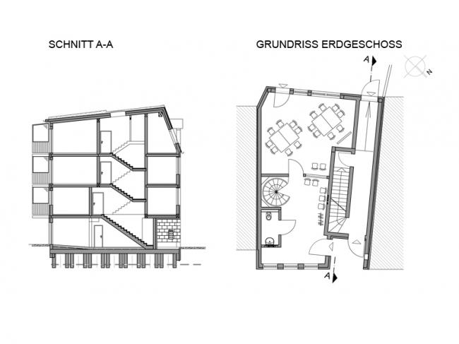 Neubau Wohn- und Geschäftshaus durch anspruchsvolle Lückenbebauung